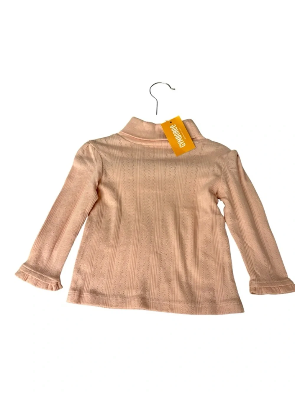 Gymboree Baby and Toddler Long Sleeve Turtleneck Shirt pink 12-18 mo. NEW